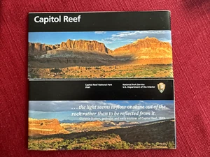 NEW GPO 2024 Capitol Reef National Park NPS brochure unigrid map Utah Mighty 5 - Picture 1 of 1