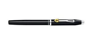 Cross Century II Scuderia Ferrari Fountain Pen Glossy Black Med Pt New Sample - Picture 1 of 3