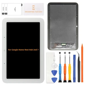 Assemblage écran A-MIND pour Google Nest Hub 2ème génération 7" écran tactile blanc - Photo 1 sur 3