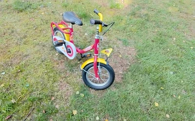 Puky Fahrrad 12 Zoll rot-gelb gebraucht nur Abholung - Bild 1 von 4