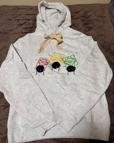 Felpa con cappuccio Loewe x Studio Ghibli Spirited Away Chihiro in pile maglia M