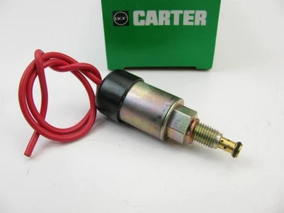 Carter 213-282 Carburetor Idle Stop (Idle Shut Off) Solenoid - 1973-1974 Toyota - Image 1 of 2