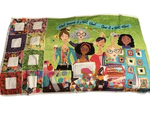 Quilt Retreat 24" x 43" Fabric Panel DP25147-10 from Northcott by The Panel - Picture 1 of 7