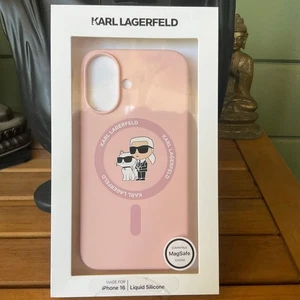 Coque téléphone Karl Lagerfeld taille unique rose - Photo 1 sur 2