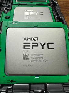 Procesador CPU AMD EPYC 7532 versión oficial 32 núcleos 64 hilos 2,4-3,3 GHz SP3 - Imagen 1 de 6