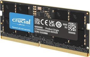 Crucial DDR5 RAM 32GB 4800MHz SODIMM CL40, Laptop Computer Memory, Mini  - Picture 1 of 6