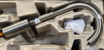 Grifo de cocina abatible de una sola manija Moen 7565ESRS Align - inoxidable Foto 1 de 4