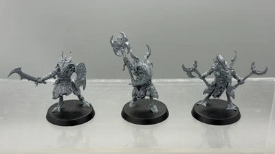 GW 40K AoS - Warhammer Quest Disciples of Tzeentch Tzaangor x 3 - Image 1 of 2