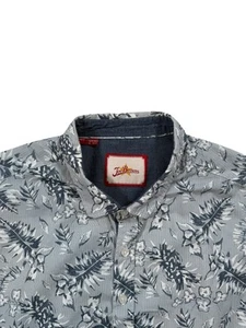 Joe Browns Men’s Blue/Grey Floral Pattern Long Sleeve Shirt - Size XL - Picture 1 of 9