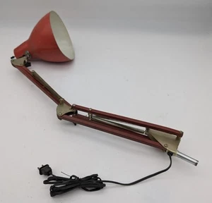 Vintage Industrial Dayton Bench Lamp Machinist Factory Shop Articulating Light - Picture 1 of 8