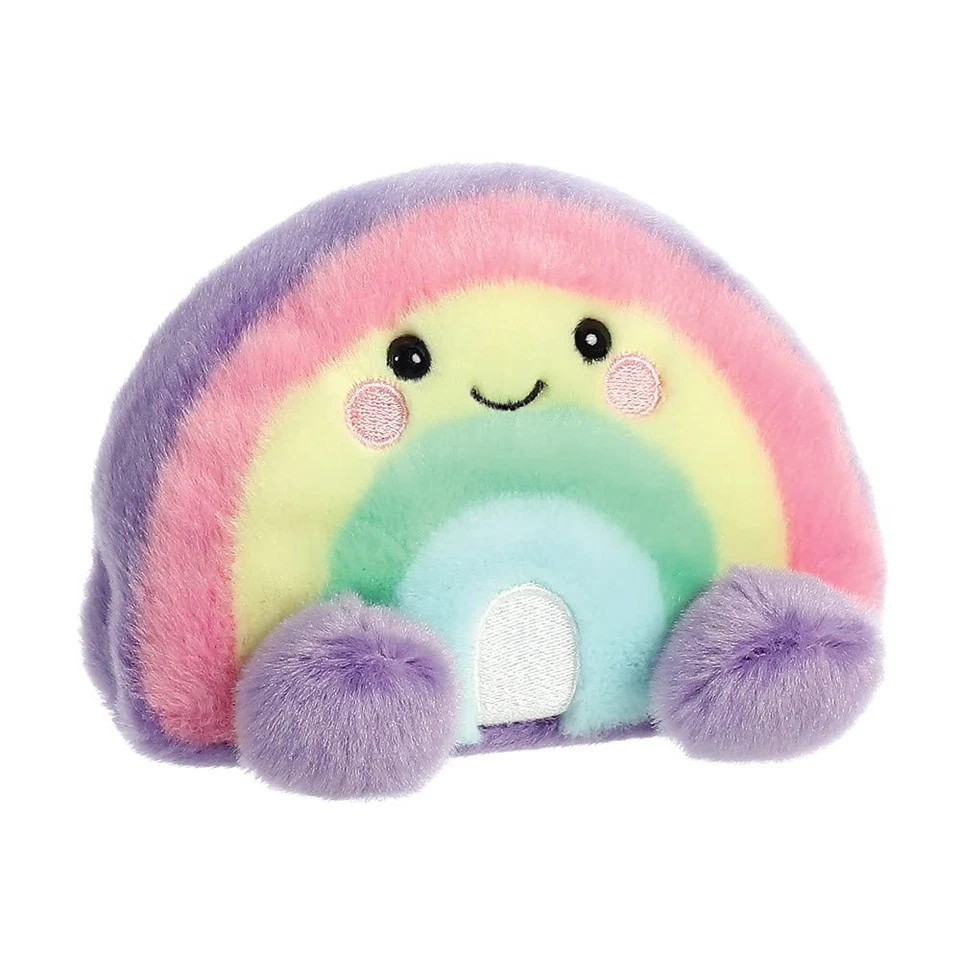 Aurora 33577 Palm Pals Vivi Arc-en-Ciel 13cm Peluche Multicol