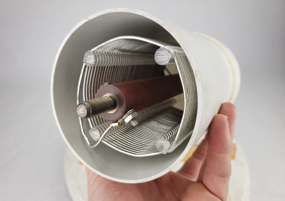 Bobina de Inducción Inductor Jamón Código Morse Sonda Antena Casera PVC De Colección Foto 1 de 4