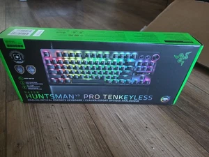 Nowa analogowa optyczna klawiatura e-sportowa Razer Huntsman V3 Pro TKL RGB z oparciem na nadgarstku - Zdjęcie 1 z 2