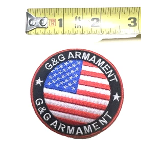Parche bandera de Estados Unidos bordado armamento G&G - Imagen 1 de 3