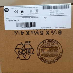 Nuevo Allen Bradley 1797-ACNR15 Envío Gratuito Nuevo en Caja Nuevo Sellado de Fábrica PLC EE. UU. - Imagen 1 de 3