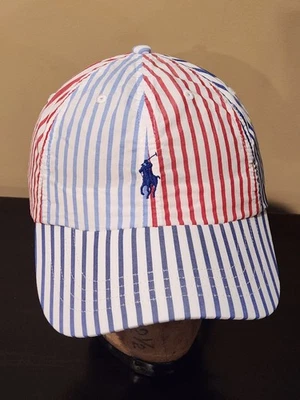 Бейсболка Polo Ralph Lauren кепка с панелями в полоску - многоцветная - - Изображение 1 из 4