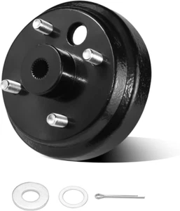 Golf Cart Brake Drum/Hub Assembly Electric for EZGO TXT 1982-Up Models, Fit EZGO - Picture 1 of 12