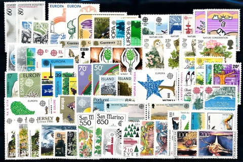 Europa CEPT MNH CV€240.00 1986 Year Set Environment & Nature Protection Cover