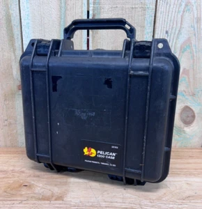 Pelican 1200 Hard Protector Case Good Condition A/B Waterproof Free Shipping - Picture 1 of 9