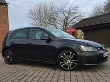 VW GOLF GTD DSG 184 BHP 5 DOOR FULL HEATED LEATHER SAT NAV FULL VW HISTORY PDC 