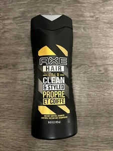 Axe Hair Gold Clean & Styled Instant Control Shampoo 16oz, Discontinued - Picture 1 of 2