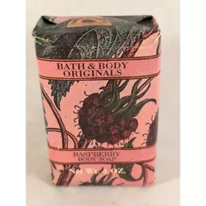 Vintage 1992 Bar Soap Bath and Body Originals Raspberry New Old Stock - Picture 1 of 3