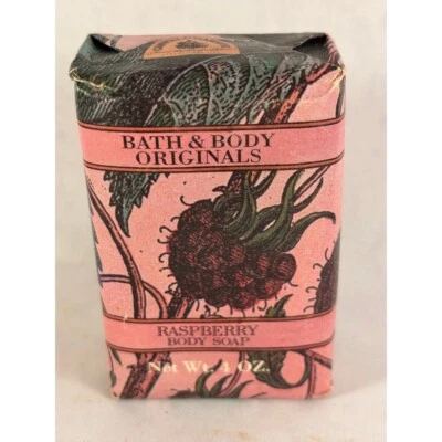 Vintage 1992 Bar Soap Bath and Body Originals Raspberry New Old Stock - Image 1 of 3