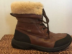 UGG Australia Kids Vibram SN 5209 Waterproof Boots Brown  - Picture 1 of 4