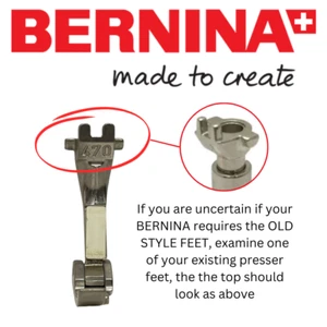 Pies de costura estilo antiguo Bernina se adapta a modelos de 532-1630 - Imagen 1 de 9
