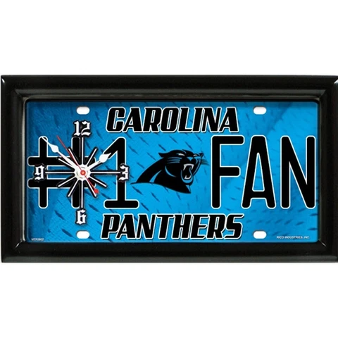 NFL Clock - Carolina Panthers Cover