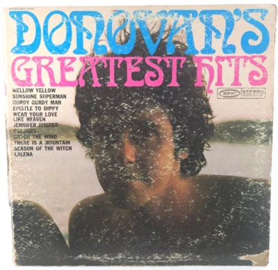 Donovan 's Greatest Hits Vintage Vinyl Record Mellow Yellow Epic Records - Image 1 of 4