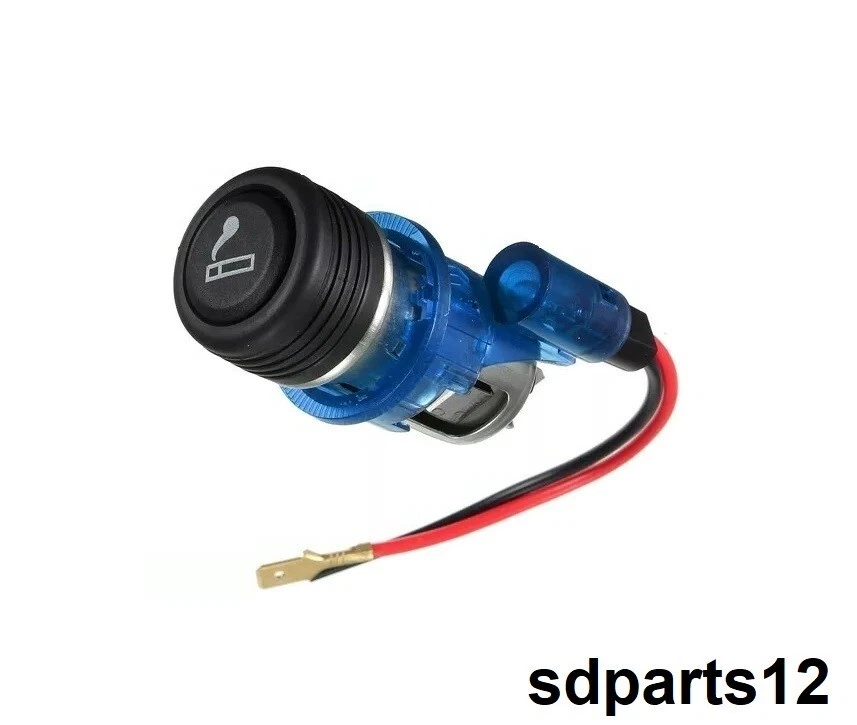 Allume-Cigare Bleu Prise 12V Pour Peugeot 207 307 407 Partner Expert 308 306 - Photo 1/4