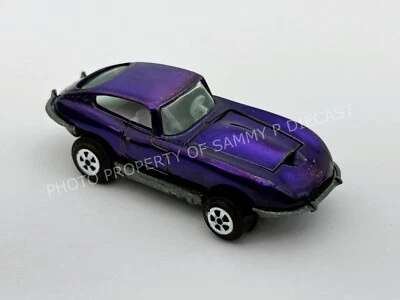 Interior Johnny Lightning Topper Redline JAGUAR XKE púrpura blanco ¡Muy bonito!! Foto 1 de 4