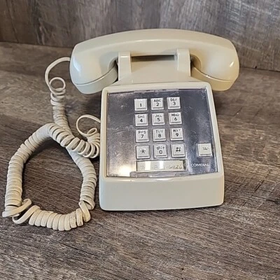 Comdial Phone Push Button Tested Working Vintage - Image 1 of 4