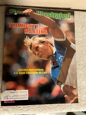 September 19 1983 Sports Illustrated Magazine The Mighty Martina Navratilova - Image 1 of 2