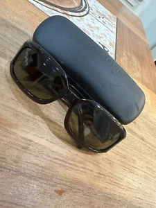 Rare Authentic Vintage Chanel 5097 c.538 Brown 61mm Sunglasses Italy - Picture 1 of 4