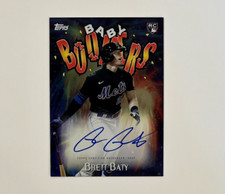 2023 Topps Archives - Brett Baty - SP Rookie Baby Boomers On Card Auto!