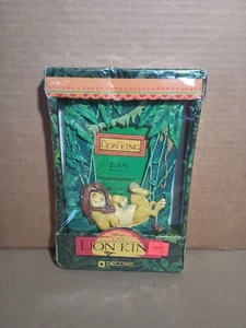 Disney The Lion King Simba Easel Back Photo Frame Fits 2.25" x 3.25" Pic Vintage - Picture 1 of 11