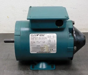 Reliance Electric P56H6604G AC Motor 3PH 230/460V 1.5/.75A 1.15SF 1/2HP 1725RPM - Picture 1 of 9