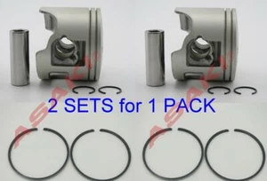For YAMAHA Outboard 115-225 HP (Piston Kit-STD 6R5-11642-11 with Piston Ring) X2 - Picture 1 of 3