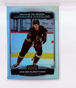 DYLAN GUENTHER '22/23 O-Pee-Chee "OPC Platinum" PREVIEWS RAINBOW card #P-DG - Picture 1 of 1