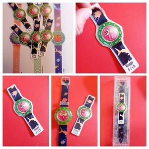 Swatch Happy Fish SDN101 Armbanduhr Custom Sticker Autoaufkleber - Bild 1 von 7