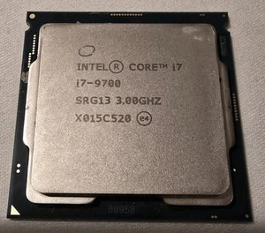 Intel Core i7-9700 3.00GHz Socket LGA1151 Processor CPU (SRG13) - Photo 1/1