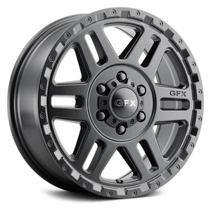 G-FX MV2 Wheel 16x6.5 (45, 5x130, 84.1) Black Single Rim - Picture 1 of 3