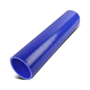 2.5X12"3-PLY TURBO/INTERCOOLER/INTAKE PIPE HIGH TEMP SILICONE COUPLER HOSE BLUE - Picture 1 of 7