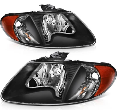 For 2001-2007 Dodge Caravan/Chrysler Town&Country Pair Headlights Assembly - Image 1 of 4