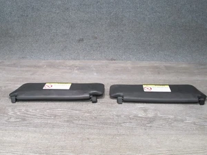 96-99 BMW E36 325iC 328iC CONVERTIBLE SET OF 2 FRONT LEFT & RIGHT SUN VISOR OEM - Picture 1 of 14