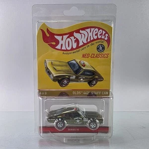 Hot Wheels RLC Neo Classics OLDS 442 STAFF CAR US ARMY Series 10 Limited 2011 - Picture 1 of 12