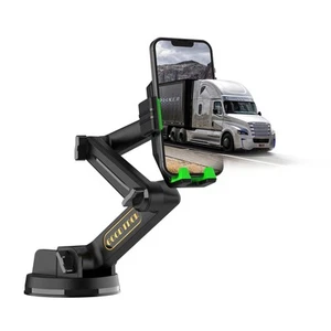 Truck Phone Holder Mount Heavy Duty Dashboard Windshield Vent - Picture 1 of 6