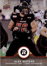 2016 Upper Deck CFL Canadian Football League Trading Cards Pick From List